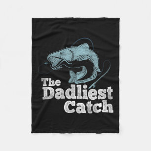De dodelijkste Catch Go Vist minnaar visser Fleece Deken