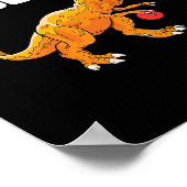 De Dodgesaurs Dodge Ball Dodge Dodgeball speler Poster (Hoek)