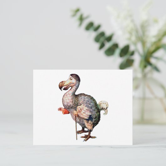 De Dodo Bird Briefkaart (Staand voorkant)