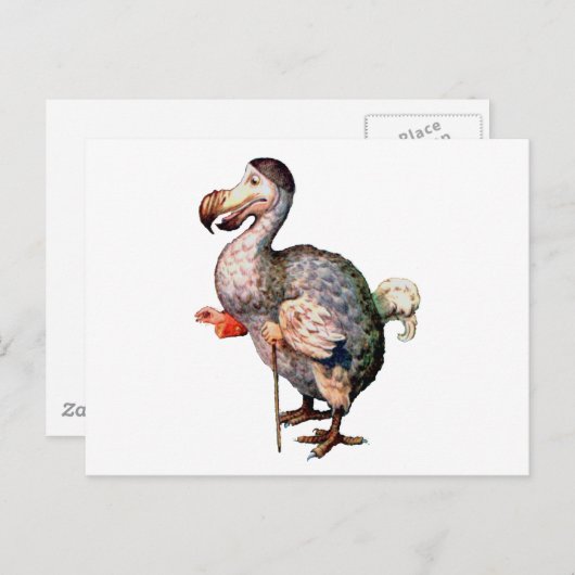 De Dodo Bird Briefkaart (Voorkant / Achterkant)