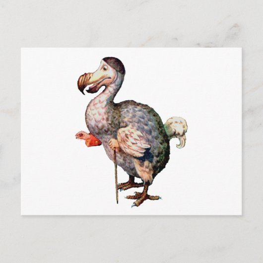 De Dodo Bird Briefkaart (Voorkant)