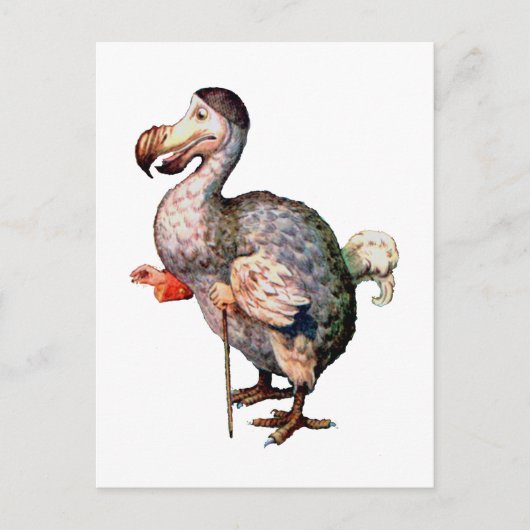De Dodo Bird Briefkaart (Voorkant)