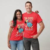 De dodo kon niet vliegen zonder ornithologie t-shirt (Unisex)