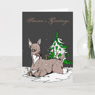 De Doe - Feestdagen Kaart