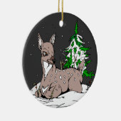 De Doe - Keramisch Ornament (Rechts)