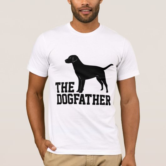 DE DOG FATHER DOG DAD T-shirts (Voorkant)