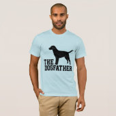 DE DOG FATHER LABRADOR LAB T-shirts (Voorkant volledig)