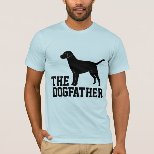 DE DOG FATHER LABRADOR LAB T-shirts (Voorkant)
