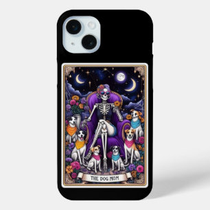 De Dog Mam Tarot Kaart Collectie iPhone 15 Mini Hoesje