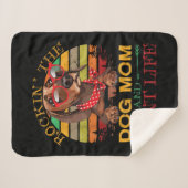 De Dog Mam Tunt voor tante. Sherpa Deken (Voorkant (horizontaal))