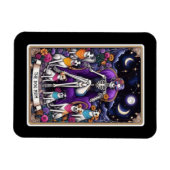 De Dog Mom Tarot Kaart Magnet Magneet (Horizontaal)
