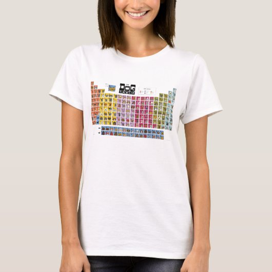 De Dog-tabel T-shirt (Voorkant)