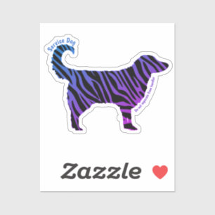 De Dog van de dienst, scheidt niet van managerster Sticker