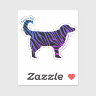 De Dog van de dienst, scheidt niet van managerster Sticker