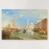 De Dogana Venice William Turner Art Jigzaag Puzzle Legpuzzel (Horizontaal)