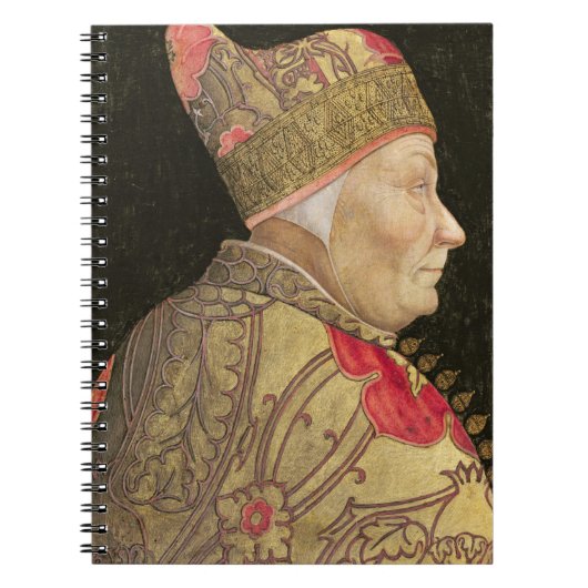 De Doge Francesco Foscari, 1460 Notitieboek (Voorkant)