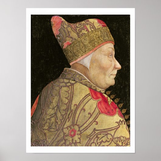 De Doge Francesco Foscari, 1460 Poster (Voorkant)