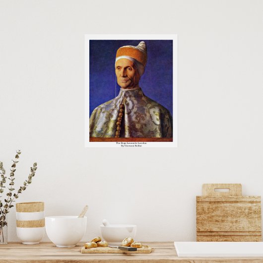 De Doge Leonardo Loredan van Giovanni Bellini Poster (Keuken)
