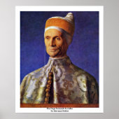 De Doge Leonardo Loredan van Giovanni Bellini Poster (Voorkant)