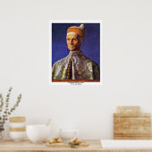 De Doge Leonardo Loredan van Giovanni Bellini Poster (Keuken)