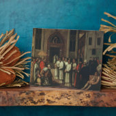 De Doge Ziani Ontmoet Paus Alexander III (1105-81) Fotoplaat (Zijkant)