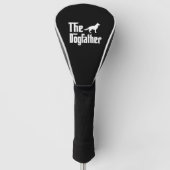 De DogFather Duitse Herder Art Golfheadcover (Voorkant)