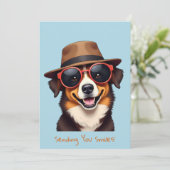 De Dogfather Feestdagenkaart (Staand voorkant)