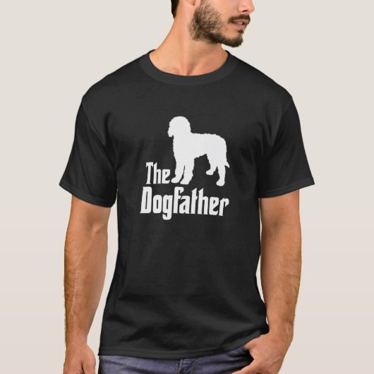 De Dogfather - Funny Dog Gift, Funny Goldendole T-shirt (Voorkant)