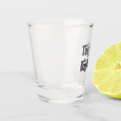 De Dogfather Gepersonaliseerde Whiskey Shot Glas G (Links)
