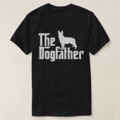 De Dogfather German Shepherd T-shirt (Design voorkant)