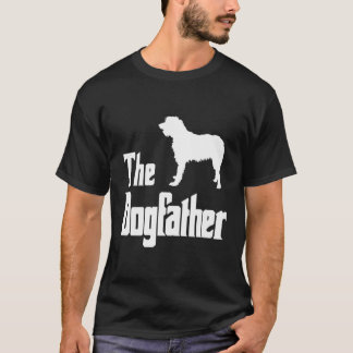 De Dogfather Grappige Hond Gift Grappige Ierse Wol T-shirt