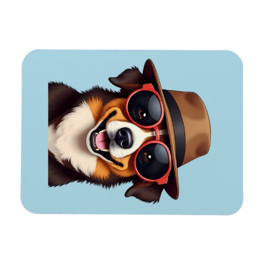 De Dogfather Magneet (Horizontaal)