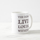 De Dogma leeft luid in me katholieke Mok (Voorkant rechts)
