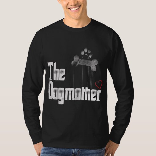 De Dogmoeder Funny Dog Moeder Eigenaar Gift T-shirt (Voorkant)