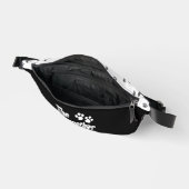 De Dogmother zwart-wit leuk gezegde Heuptasje (Open)