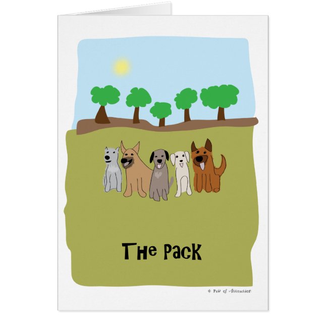 De Dogs van het Pak - Weg van Aantrekking (Voorkant)