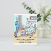 De dokken installeren enkel het hart briefkaart (Staand voorkant)