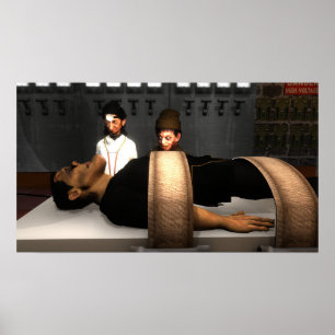 De dokter, de monster en Fritz - klein Poster