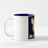 De dokter is er. tweekleurige koffiemok (Links)