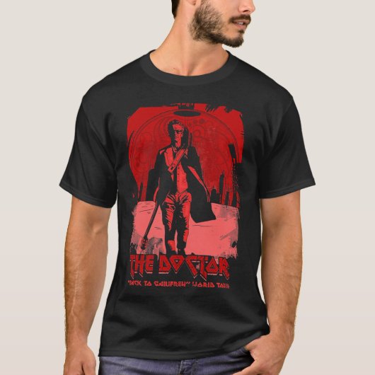 de dokter is terug Perfect Geschenk retro T-shirt (Voorkant)