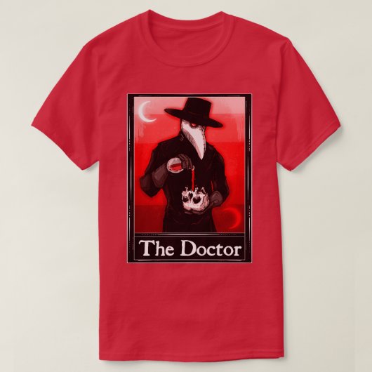 De dokter Tarot T-shirt (Design voorkant)