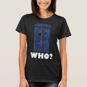 De Dokter Vintage Jaren Zestig Sciencefiction Poli T-shirt
