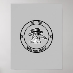 De dokter vroeg of u uw handen had gewassen? poster