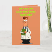 De dokter zei dat je een heel zieke Kaart was (Voorkant)