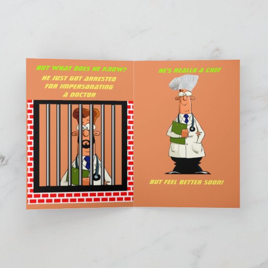 De dokter zei dat je een heel zieke Kaart was (Binnen)