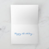 De Dolfijn van het klopje - verjaardagskaart Kaart (Binnen)