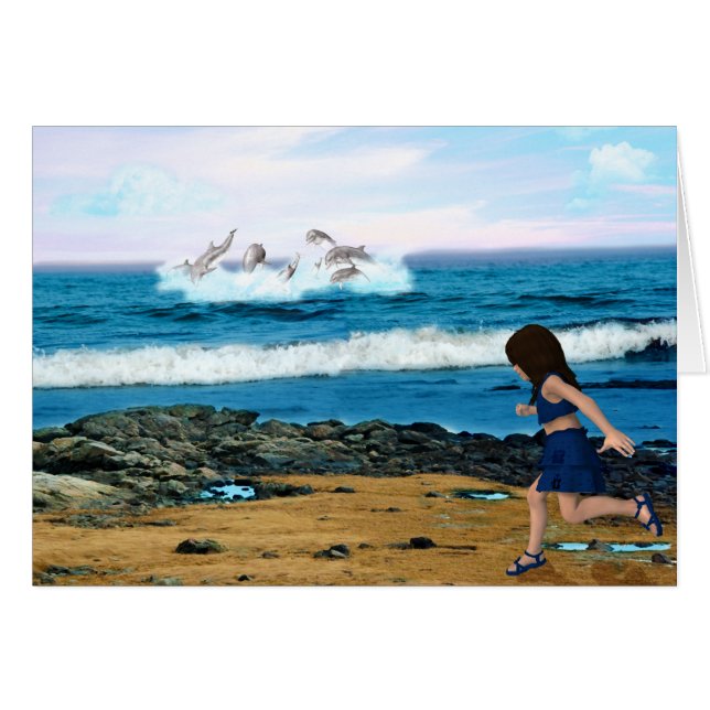 De Dolfijnen bekijken (Voorkant Horizontaal)