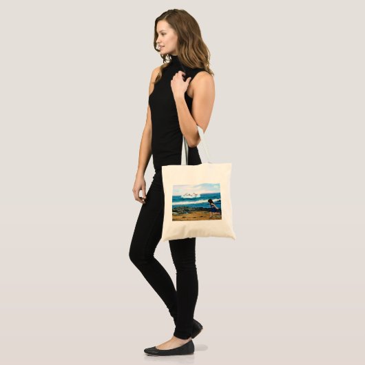 De Dolfijnen bekijken Tote Bag (Voorkant (model))