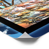 De dolfijnen en de schatkist poster (Hoek)