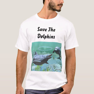de dolfijnen redden t-shirt